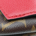 SAINT PLACIDE brown×CERISE Monogram Canvas×calf leather M43713 CA3127 IC Chipサンプラシード モノグラム/ブラウン×スリーズ モノグラムキャンバス×カーフレザー M43713 CA3127 ICチップ