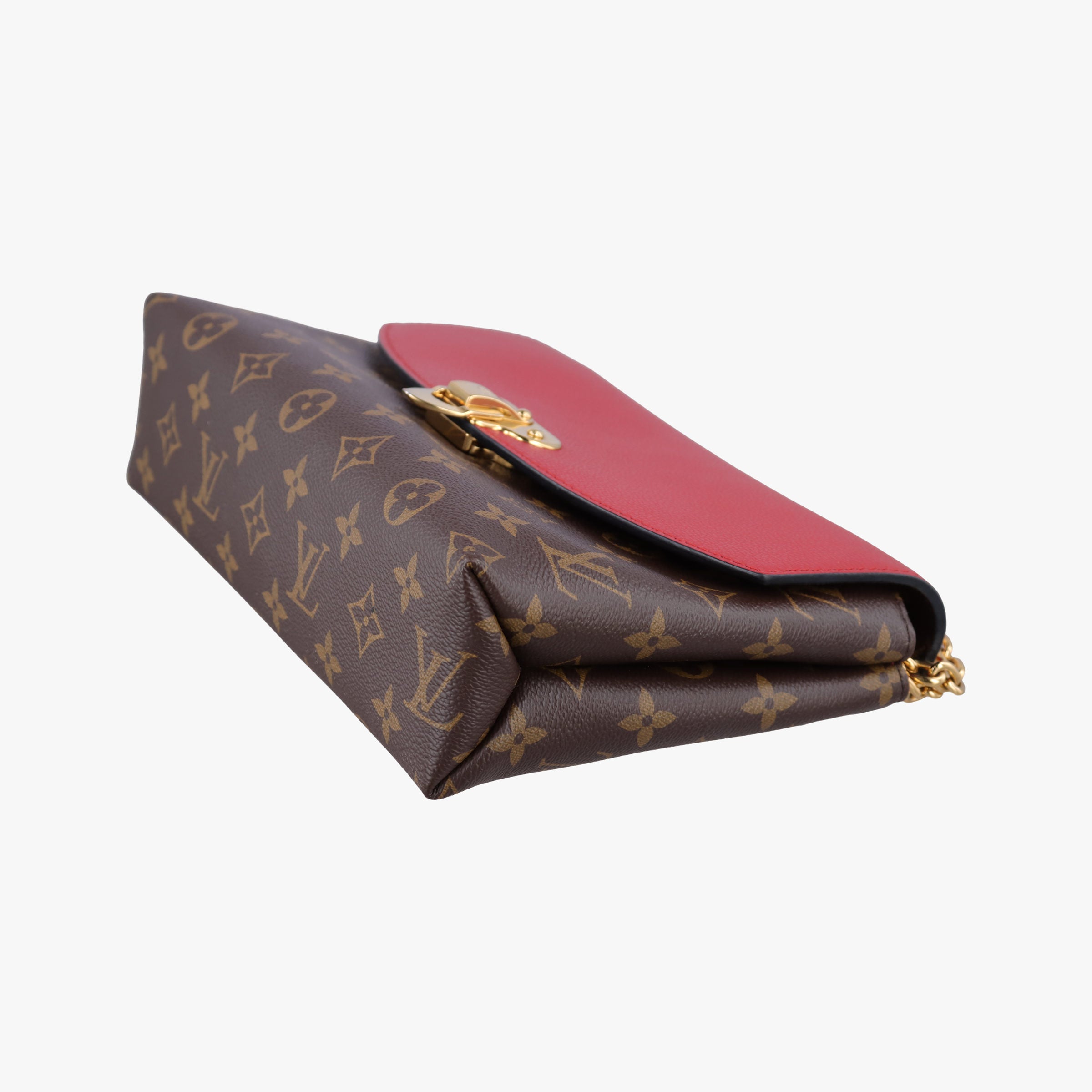 SAINT PLACIDE brown×CERISE Monogram Canvas×calf leather M43713 CA3127 IC Chipサンプラシード モノグラム/ブラウン×スリーズ モノグラムキャンバス×カーフレザー M43713 CA3127 ICチップ