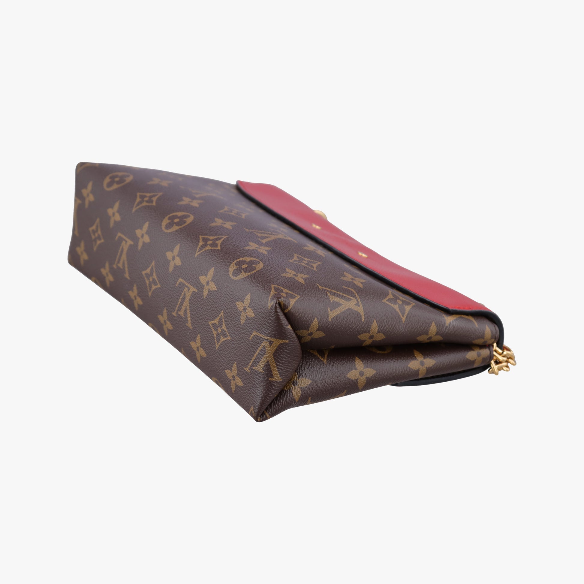 SAINT PLACIDE brown×CERISE Monogram Canvas×calf leather M43713 CA3127 IC Chipサンプラシード モノグラム/ブラウン×スリーズ モノグラムキャンバス×カーフレザー M43713 CA3127 ICチップ
