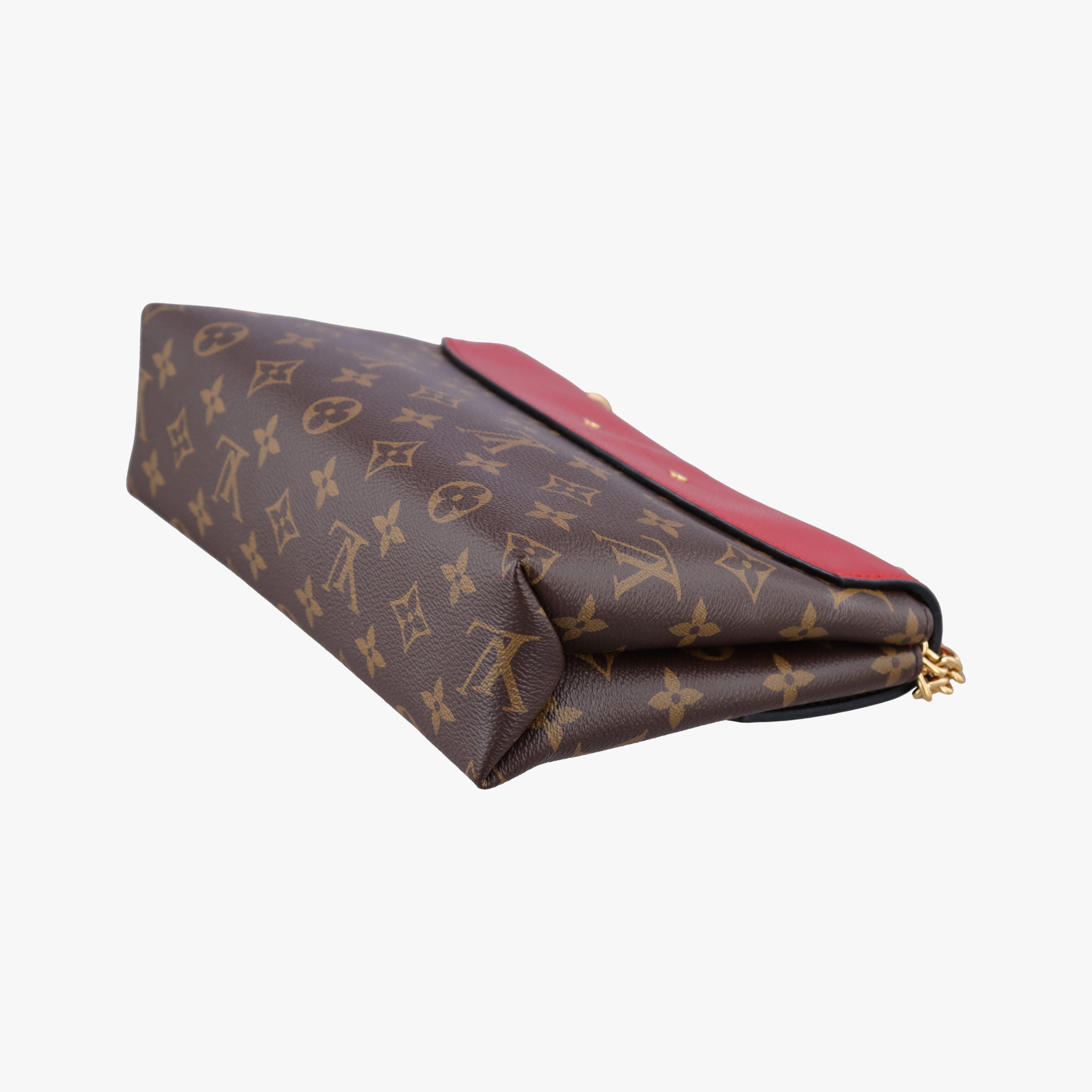 SAINT PLACIDE brown×CERISE Monogram Canvas×calf leather M43713 CA3127 IC Chipサンプラシード モノグラム/ブラウン×スリーズ モノグラムキャンバス×カーフレザー M43713 CA3127 ICチップ