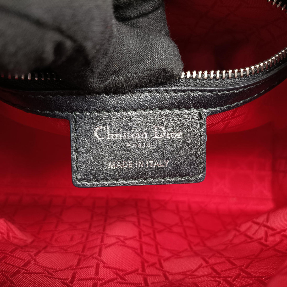 Secondhand Christian Dior Lady Dior Black lambskin  shoulderbag | stylenewstar