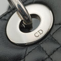 Secondhand Christian Dior Lady Dior Black lambskin  shoulderbag | stylenewstar