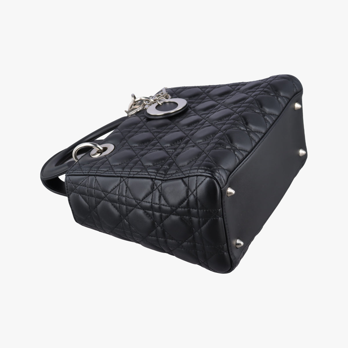 Secondhand Christian Dior Lady Dior Black lambskin  shoulderbag | stylenewstar