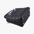 Secondhand Christian Dior Lady Dior Black lambskin  shoulderbag | stylenewstar