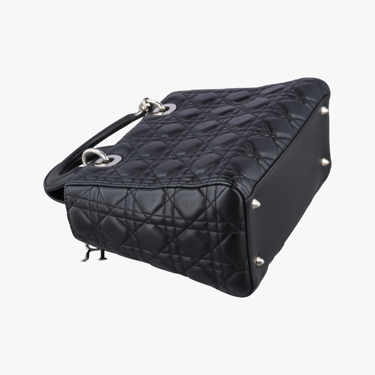 Secondhand Christian Dior Lady Dior Black lambskin  shoulderbag | stylenewstar