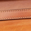 Studded Turn-Lock Brown Leather スタッズ ターンロック ブラウン レザー 