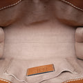 Studded Turn-Lock Brown Leather スタッズ ターンロック ブラウン レザー 