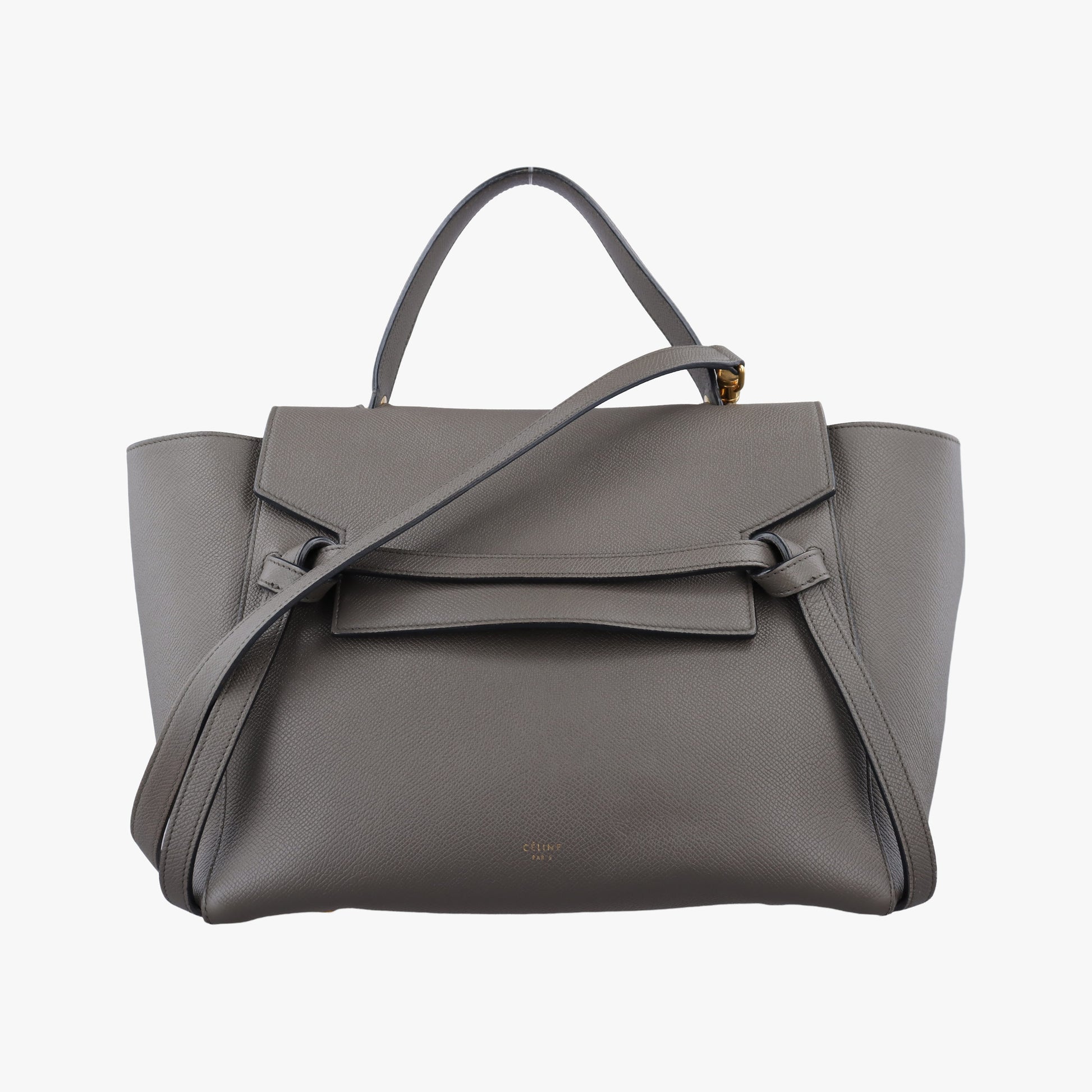 Belt Mini Grey Leather U-LM-0158ベルトミニ グレー レザー U-LM-0158