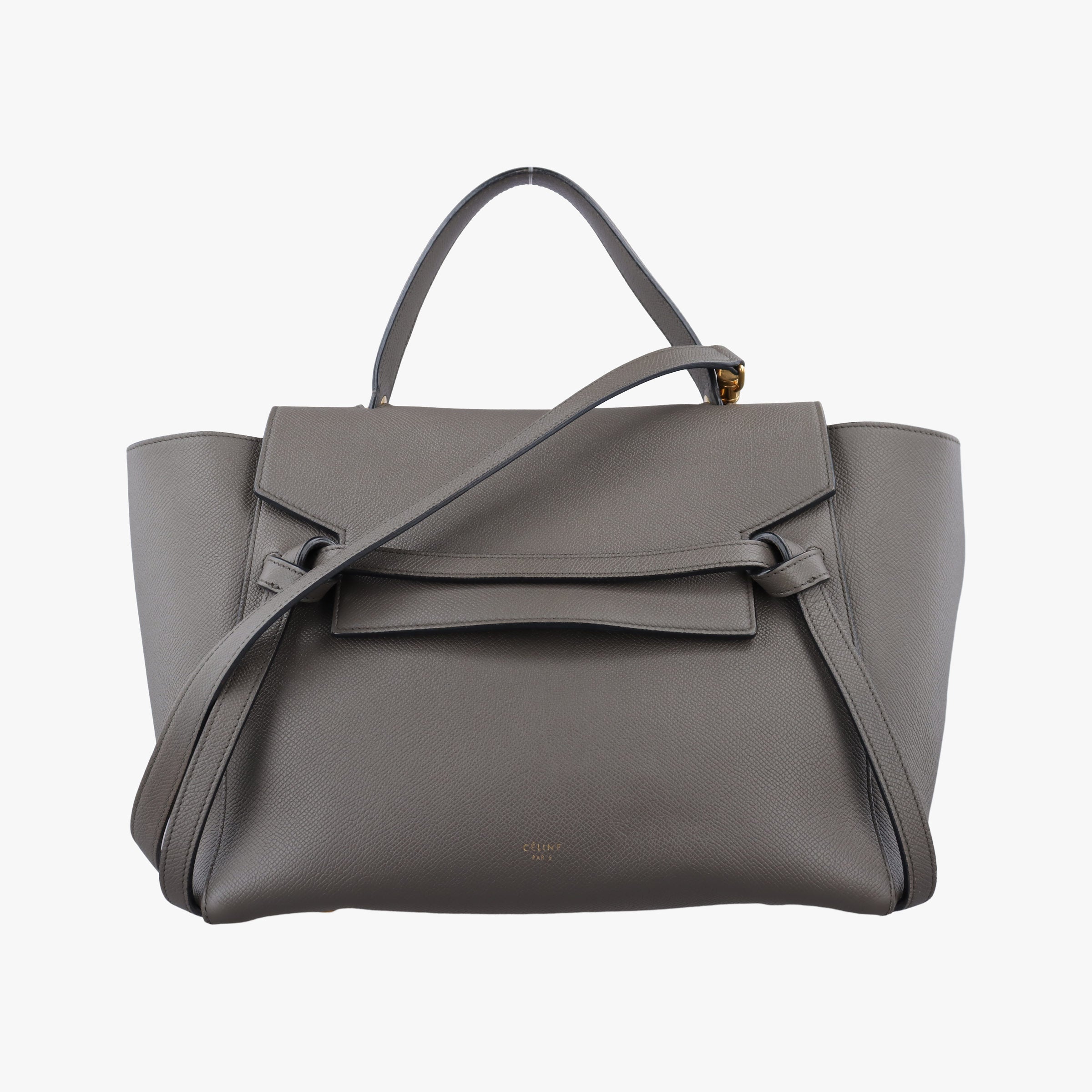 Belt Mini Grey Leather U-LM-0158ベルトミニ グレー レザー U-LM-0158