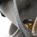 Belt Mini Grey Leather U-LM-0158ベルトミニ グレー レザー U-LM-0158