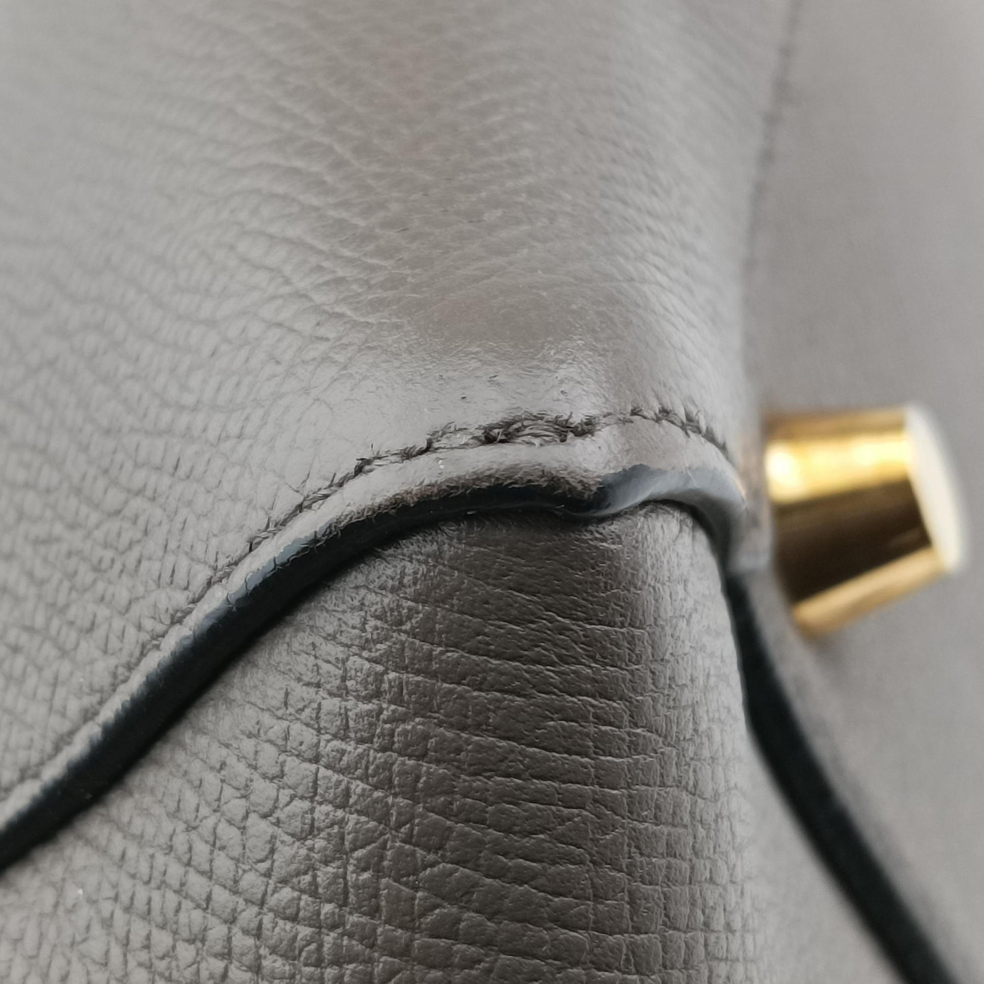 Belt Mini Grey Leather U-LM-0158ベルトミニ グレー レザー U-LM-0158