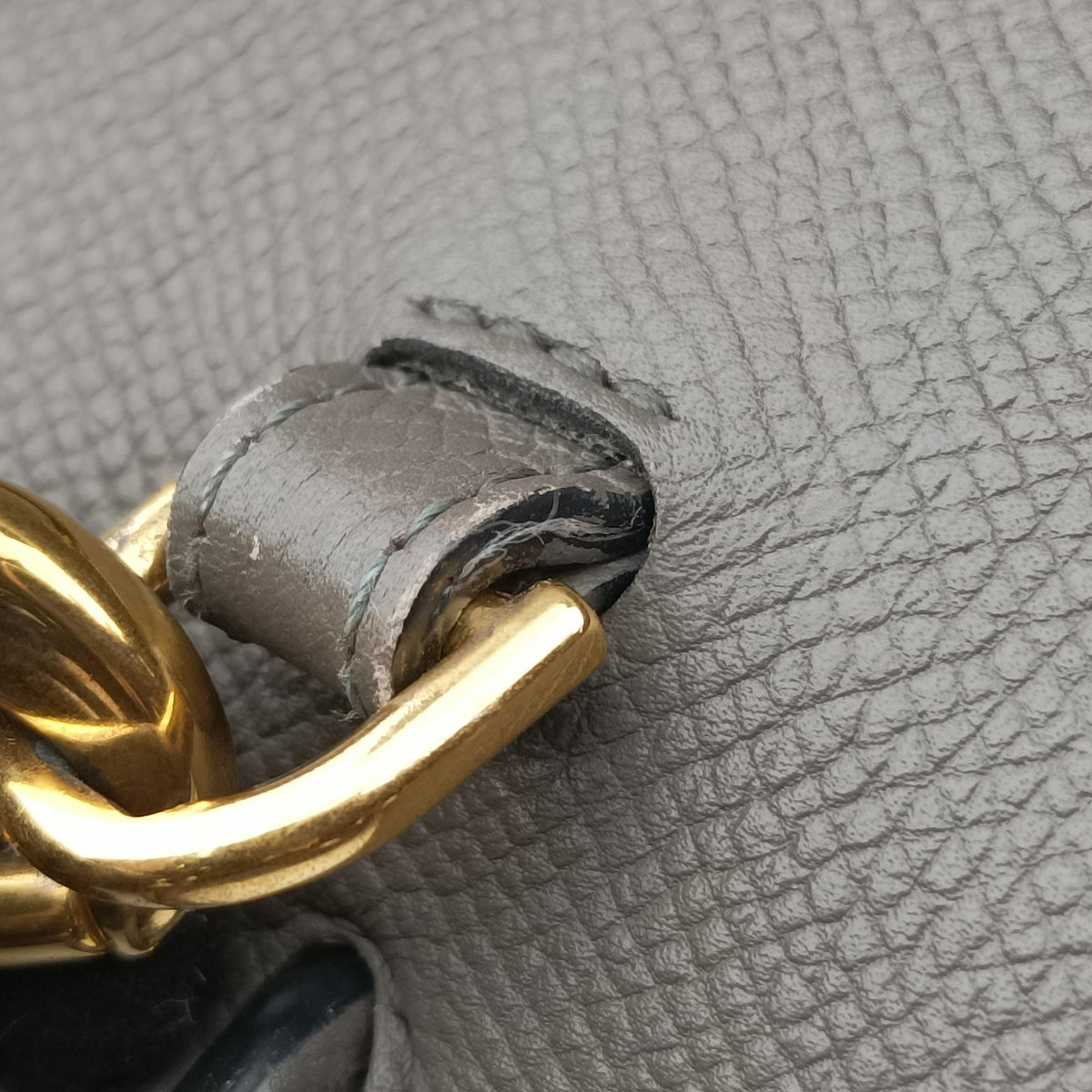 Belt Mini Grey Leather U-LM-0158ベルトミニ グレー レザー U-LM-0158