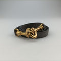 Belt Mini Grey Leather U-LM-0158ベルトミニ グレー レザー U-LM-0158