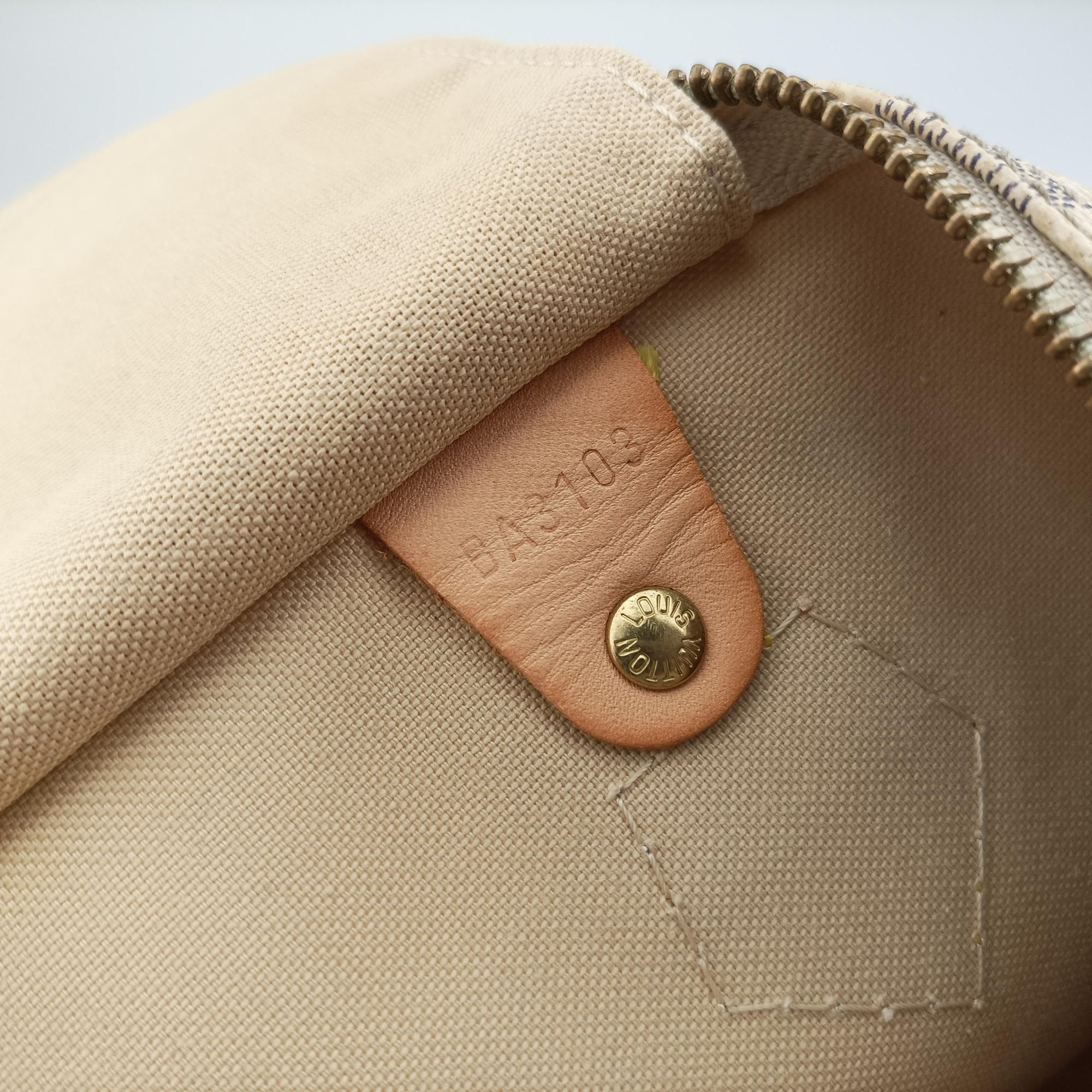Speedy 35 Azur Damier Canvas N41535 BA3103スピーディ35 アズール ダミエキャンバス N41535 BA3103