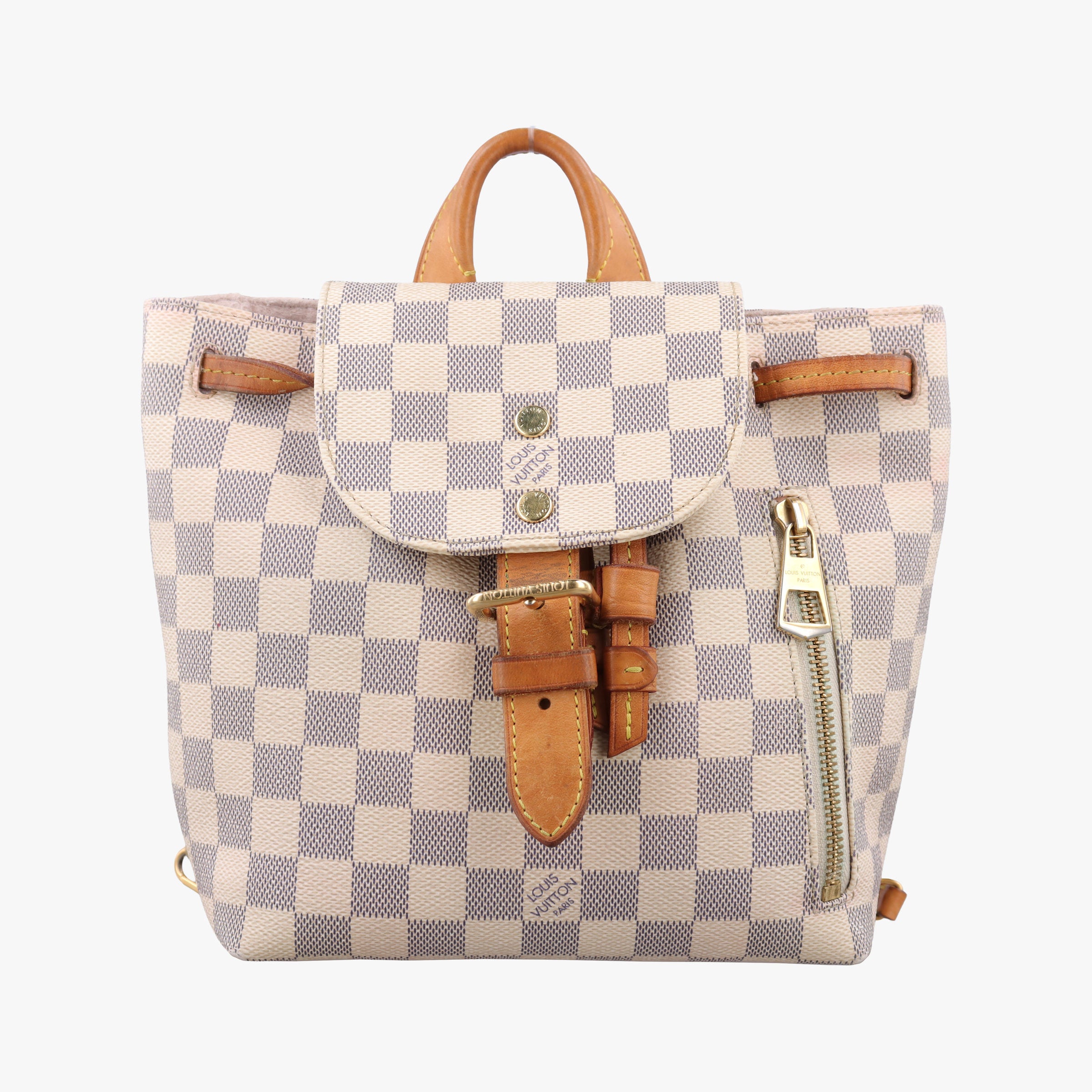 Pre-owned Louis Vuitton SPERONE BB Azur Damier Canvas N44026 backpack/rucksack | stylenewstar