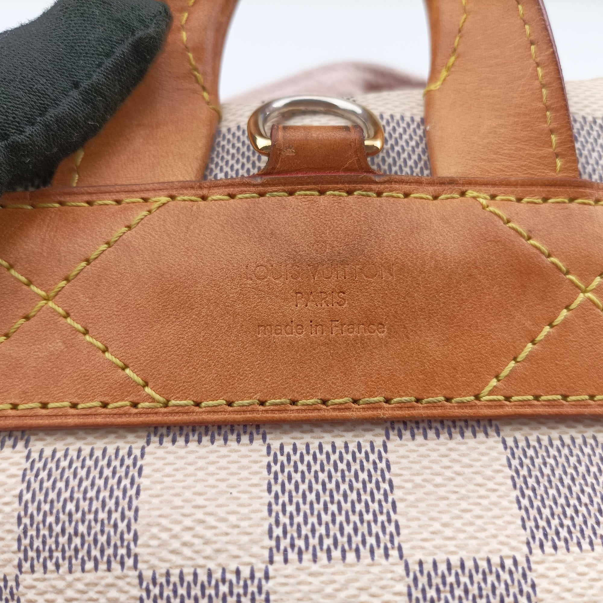 Pre-owned Louis Vuitton SPERONE BB Azur Damier Canvas N44026 backpack/rucksack | stylenewstar