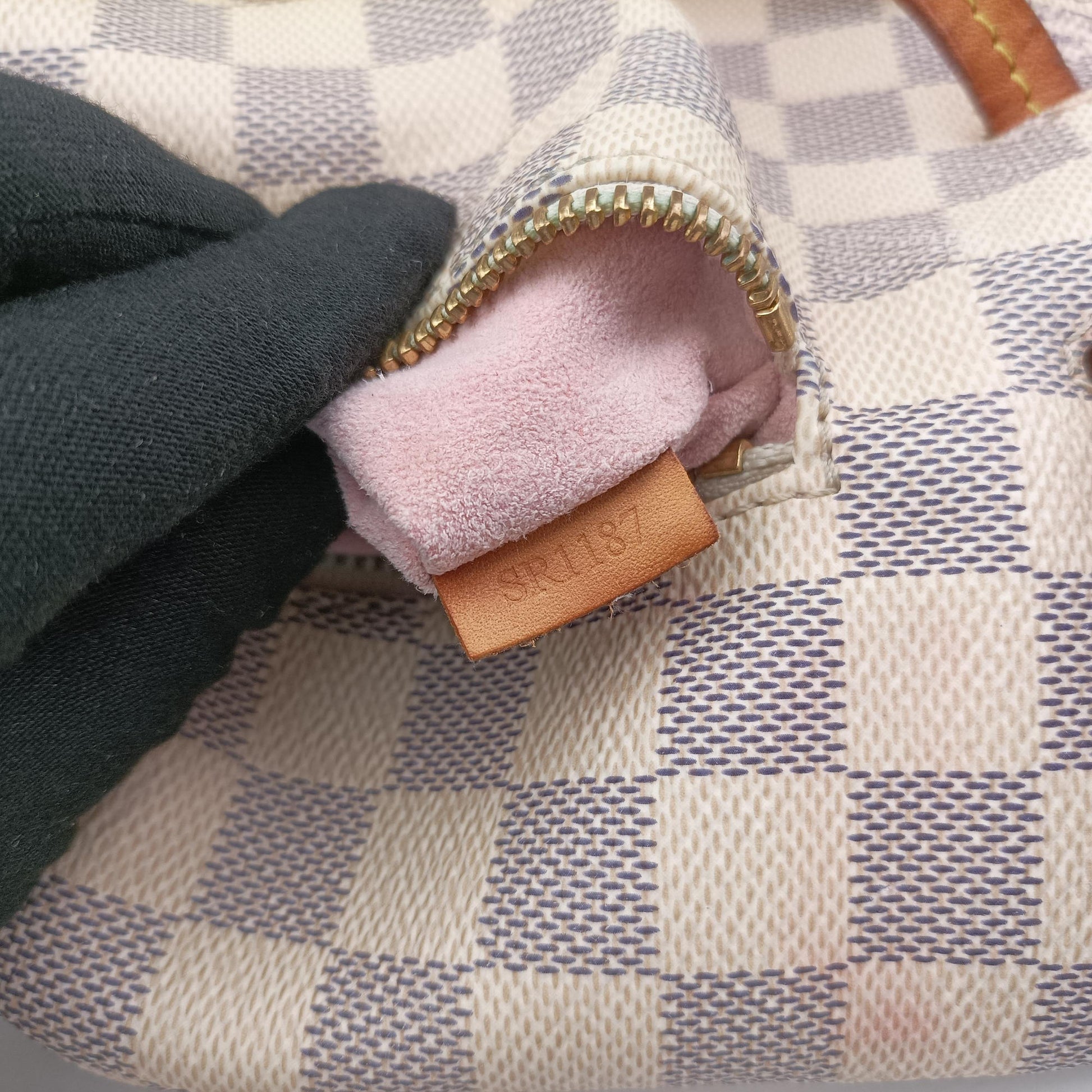 Pre-owned Louis Vuitton SPERONE BB Azur Damier Canvas N44026 backpack/rucksack | stylenewstar