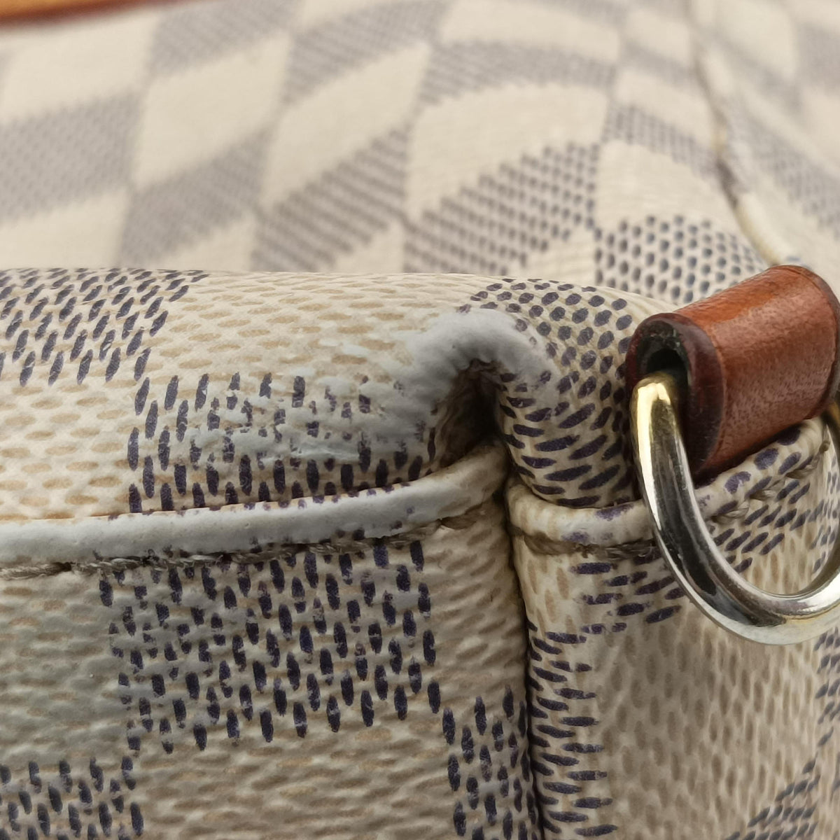 Pre-owned Louis Vuitton SPERONE BB Azur Damier Canvas N44026 backpack/rucksack | stylenewstar