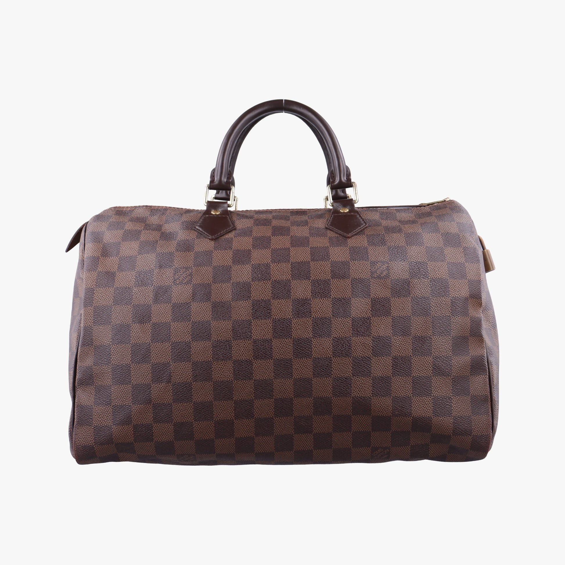Secondhand Louis Vuitton Speedy 30 EBENE Damier Canvas N41523 handbag | stylenewstar