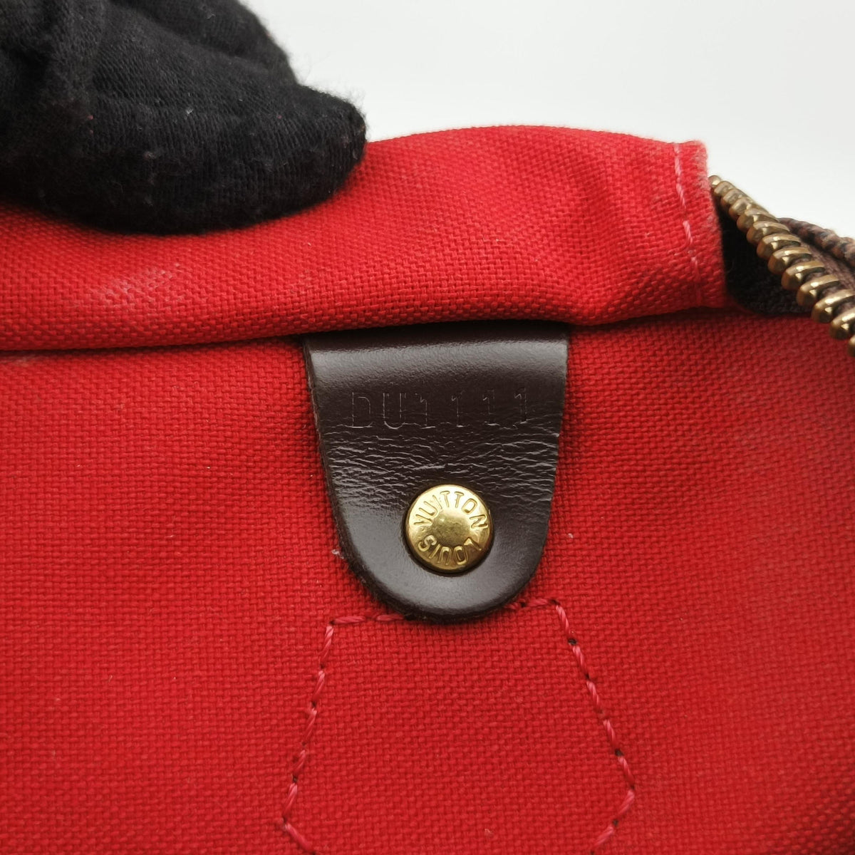 Secondhand Louis Vuitton Speedy 30 EBENE Damier Canvas N41523 handbag | stylenewstar