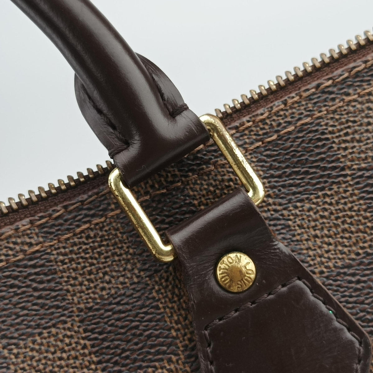 Secondhand Louis Vuitton Speedy 30 EBENE Damier Canvas N41523 handbag | stylenewstar
