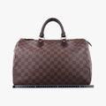 Secondhand Louis Vuitton Speedy 30 EBENE Damier Canvas N41523 handbag | stylenewstar