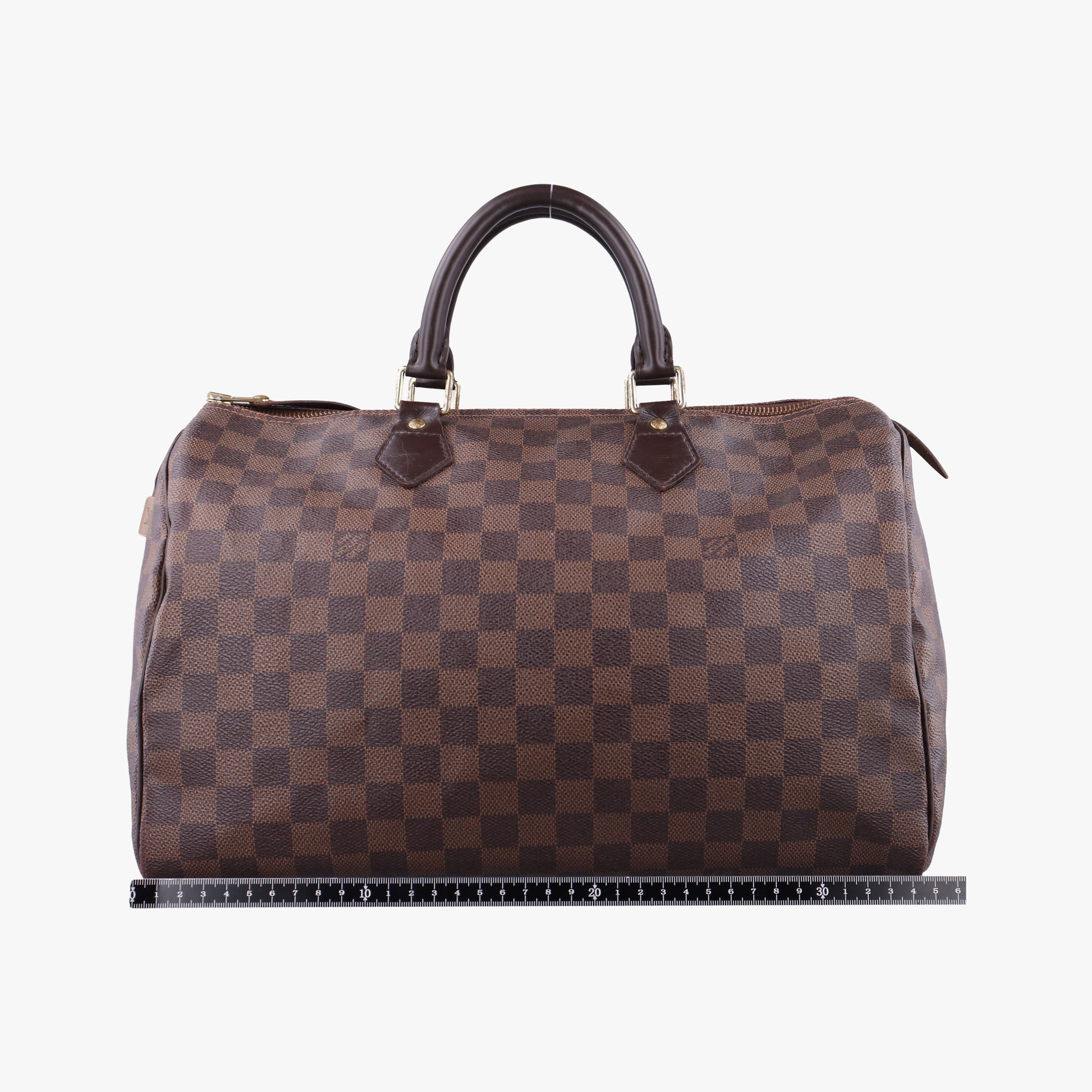 Secondhand Louis Vuitton Speedy 30 EBENE Damier Canvas N41523 handbag | stylenewstar