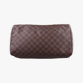 Secondhand Louis Vuitton Speedy 30 EBENE Damier Canvas N41523 handbag | stylenewstar