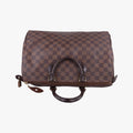 Secondhand Louis Vuitton Speedy 30 EBENE Damier Canvas N41523 handbag | stylenewstar