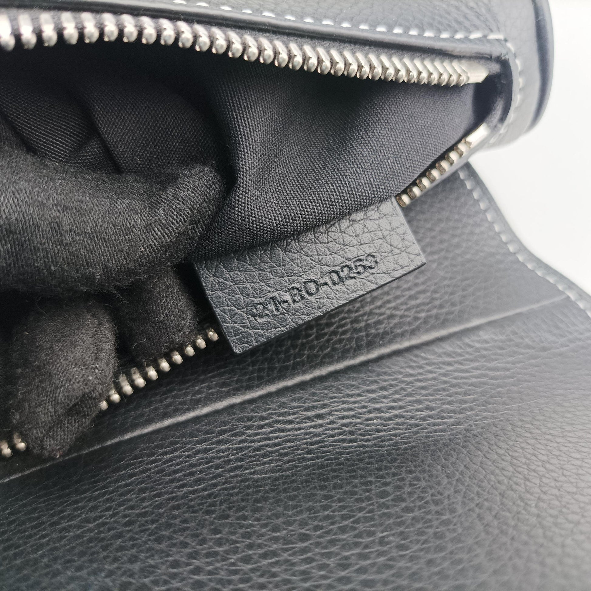 saddle Black leather 21-BO-0253サドル ブラック レザー 21-BO-0253