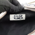 Le Cagole White × Black lambskin 671309.9060.Q.528147ル カゴール ホワイト × ブラック ラムスキン 671309.9060.Q.528147