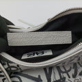 Le Cagole White × Black lambskin 671309.9060.Q.528147ル カゴール ホワイト × ブラック ラムスキン 671309.9060.Q.528147
