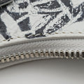 Le Cagole White × Black lambskin 671309.9060.Q.528147ル カゴール ホワイト × ブラック ラムスキン 671309.9060.Q.528147