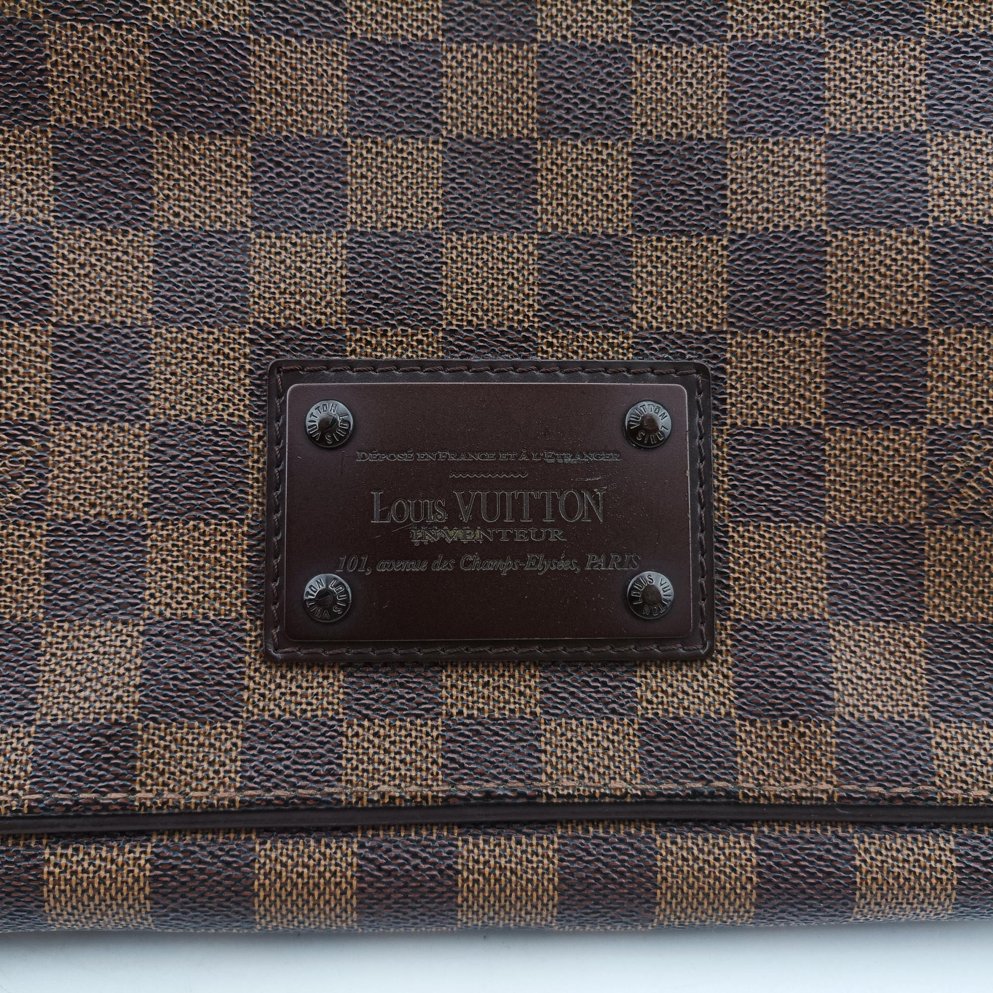 BROOKLYN MM EBENE Damier Canvas N51211 CA1190ブルックリンMM エベヌ ダミエキャンバス N51211 CA1190