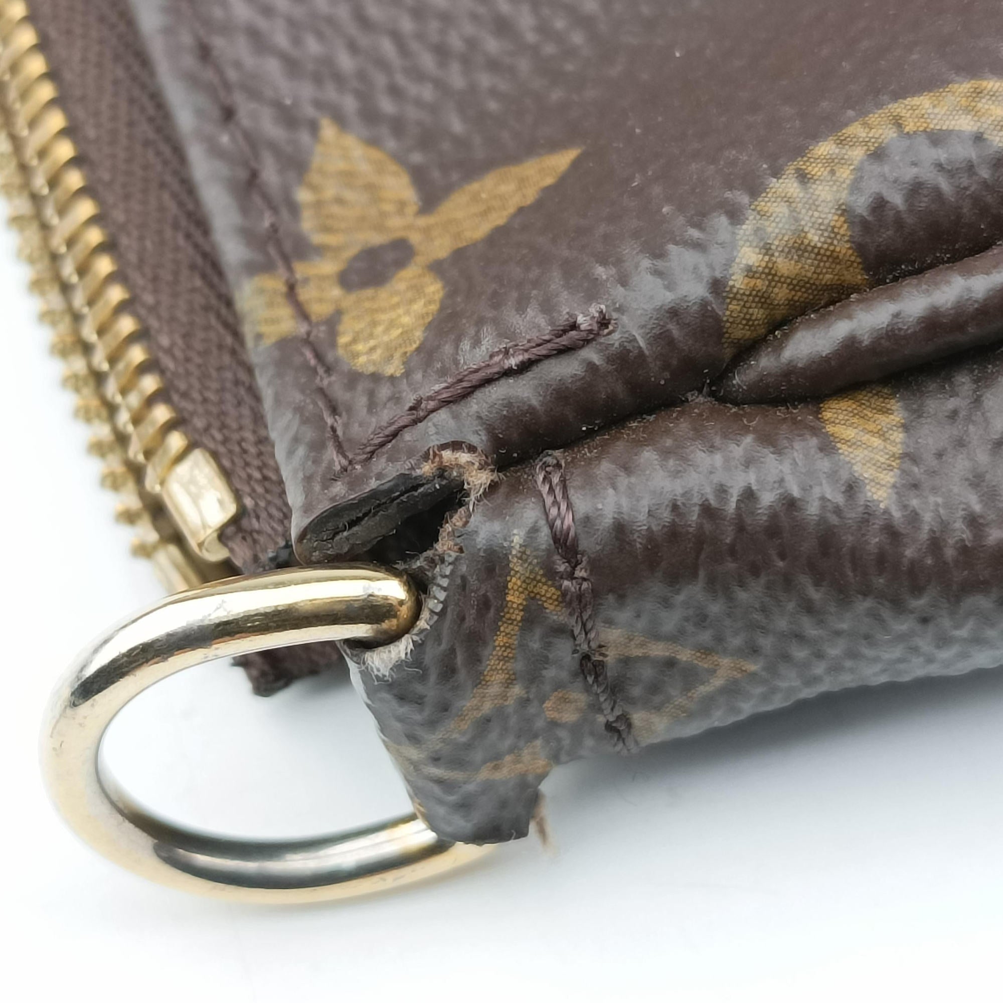 MULTI POCHETTE ACCESSOIRES brown×khaki Monogram Canvas M44840 IC Chipミュルティポシェットアクセソワール モノグラム/ブラウン×カーキ モノグラムキャンバス M44840 ICチップ