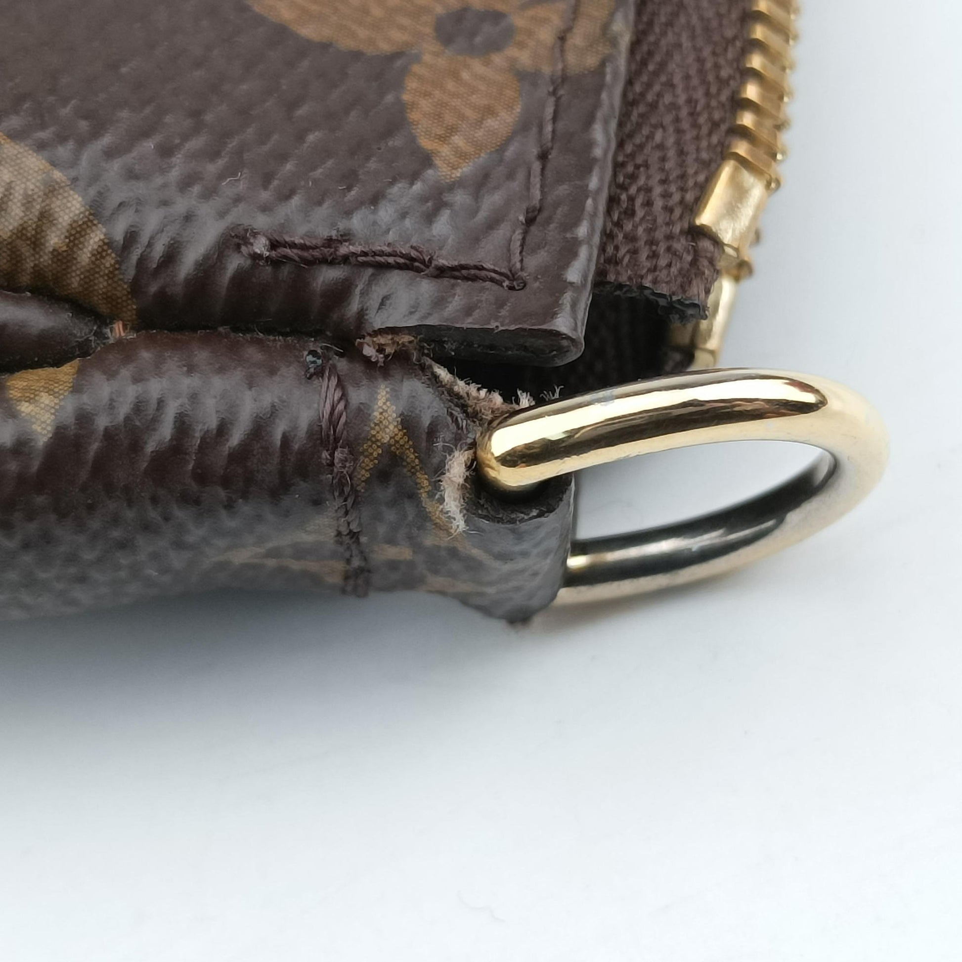 MULTI POCHETTE ACCESSOIRES brown×khaki Monogram Canvas M44840 IC Chipミュルティポシェットアクセソワール モノグラム/ブラウン×カーキ モノグラムキャンバス M44840 ICチップ