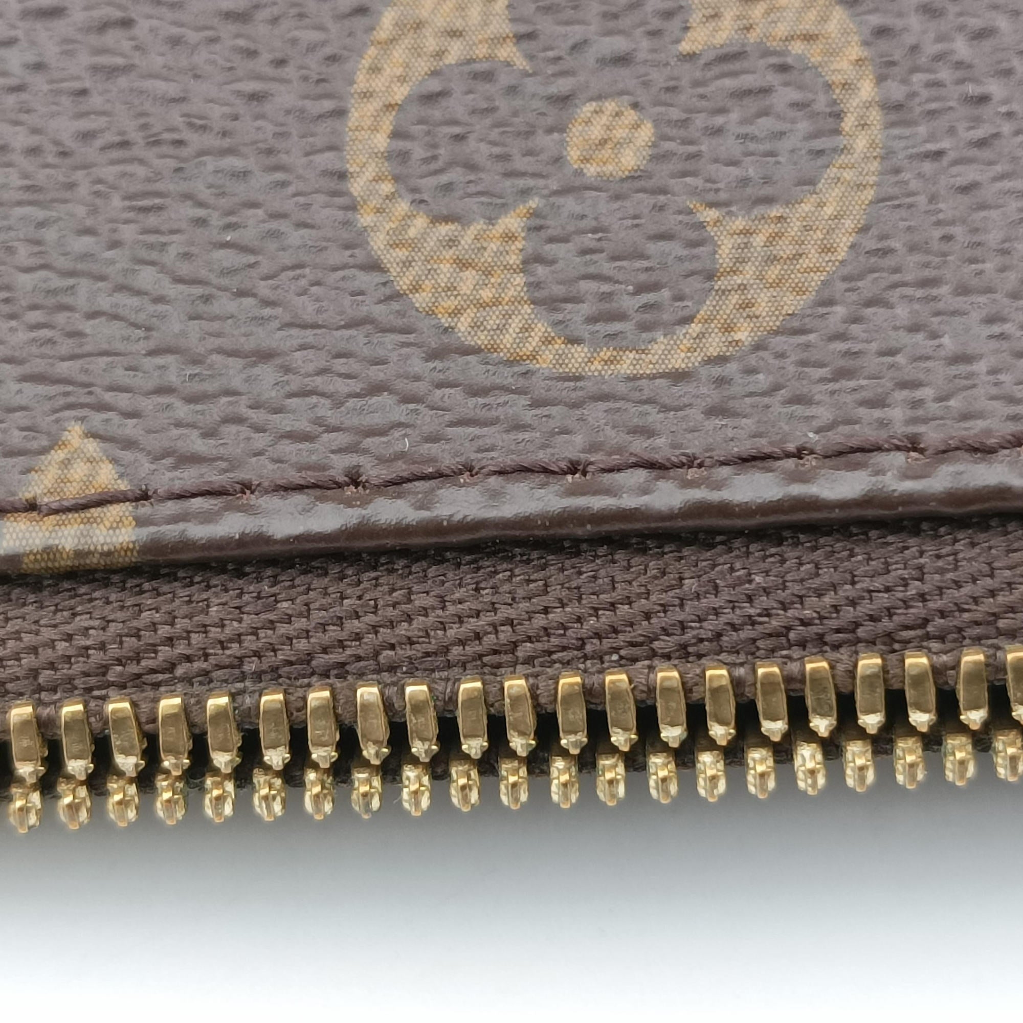MULTI POCHETTE ACCESSOIRES brown×khaki Monogram Canvas M44840 IC Chipミュルティポシェットアクセソワール モノグラム/ブラウン×カーキ モノグラムキャンバス M44840 ICチップ