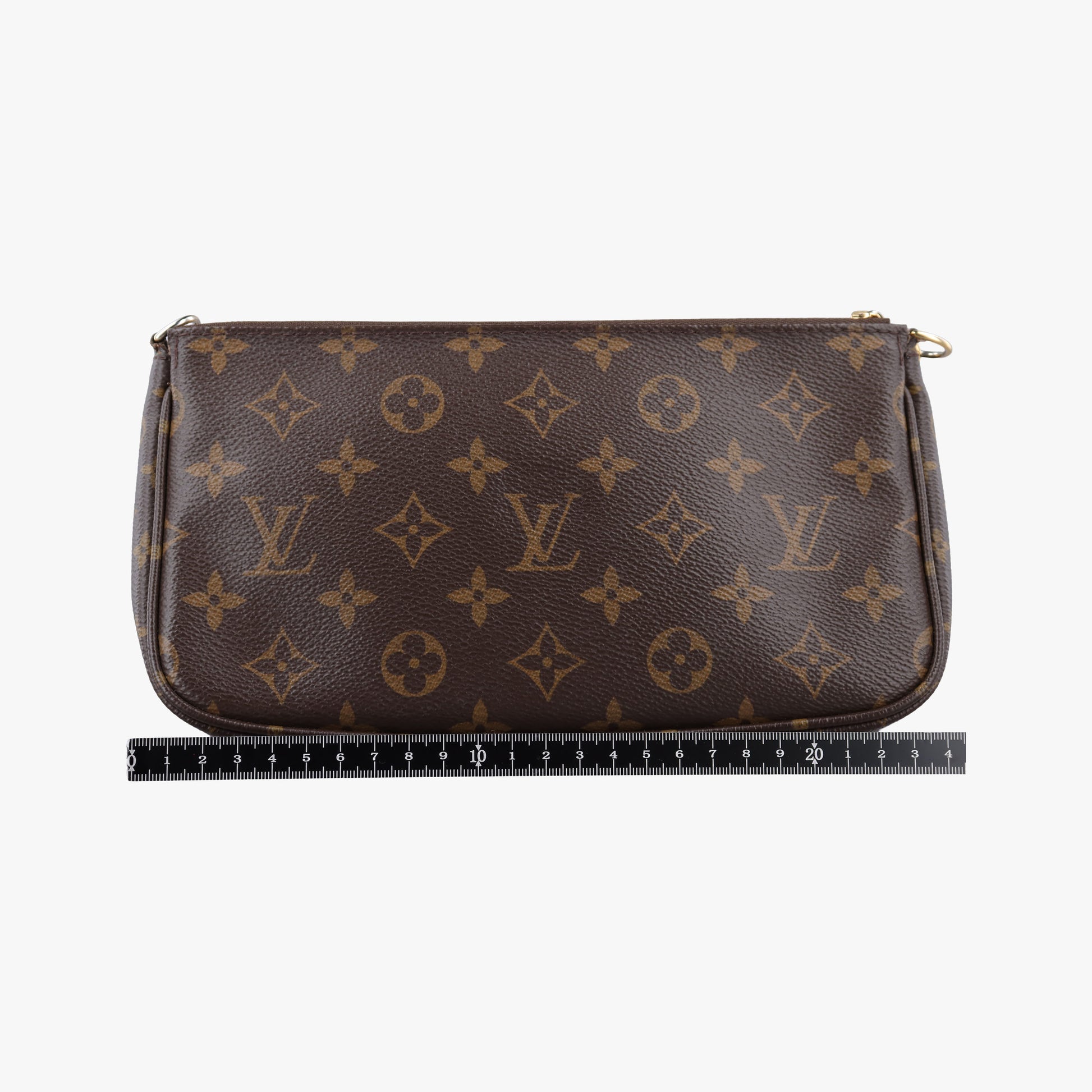 MULTI POCHETTE ACCESSOIRES brown×khaki Monogram Canvas M44840 IC Chipミュルティポシェットアクセソワール モノグラム/ブラウン×カーキ モノグラムキャンバス M44840 ICチップ