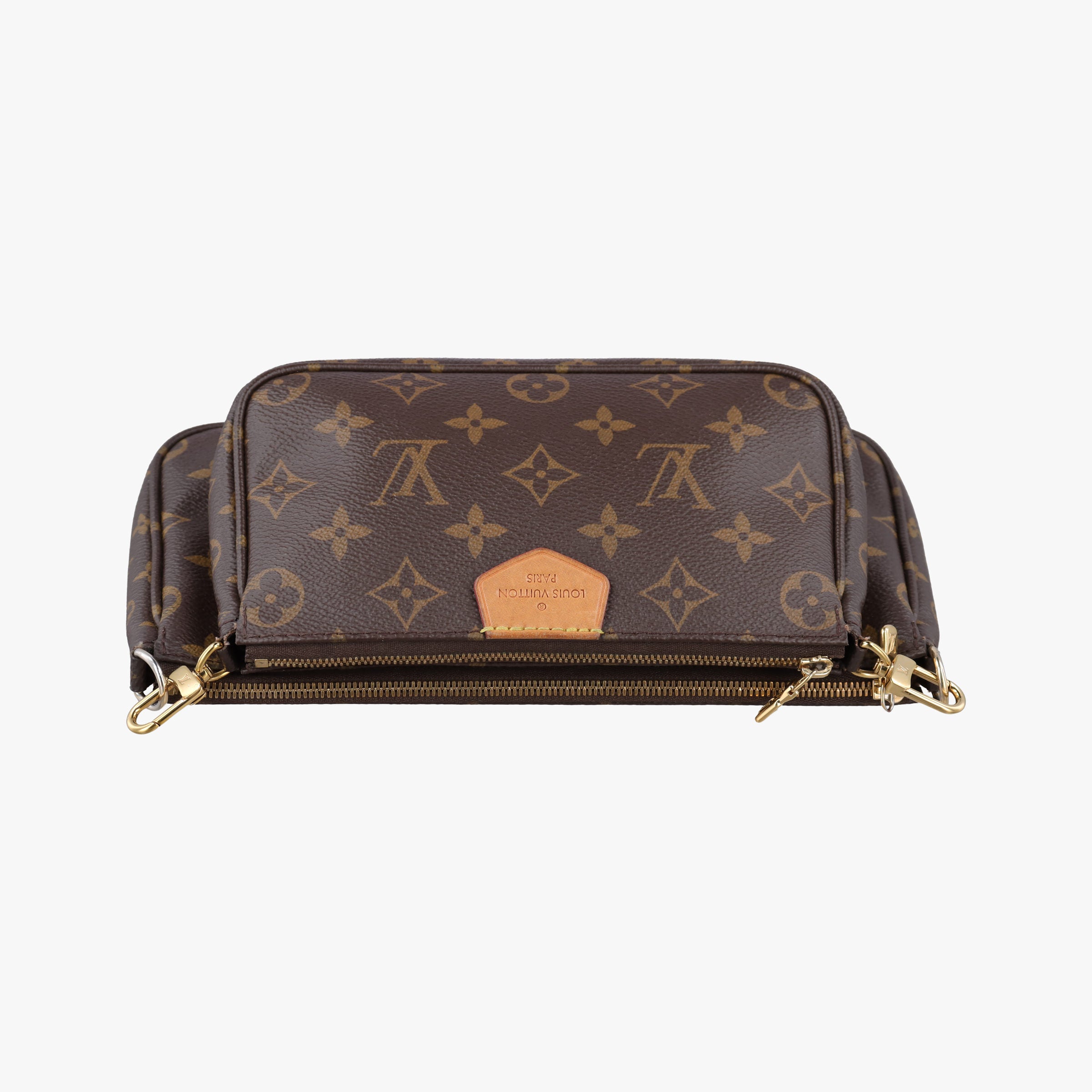 MULTI POCHETTE ACCESSOIRES brown×khaki Monogram Canvas M44840 IC Chipミュルティポシェットアクセソワール モノグラム/ブラウン×カーキ モノグラムキャンバス M44840 ICチップ