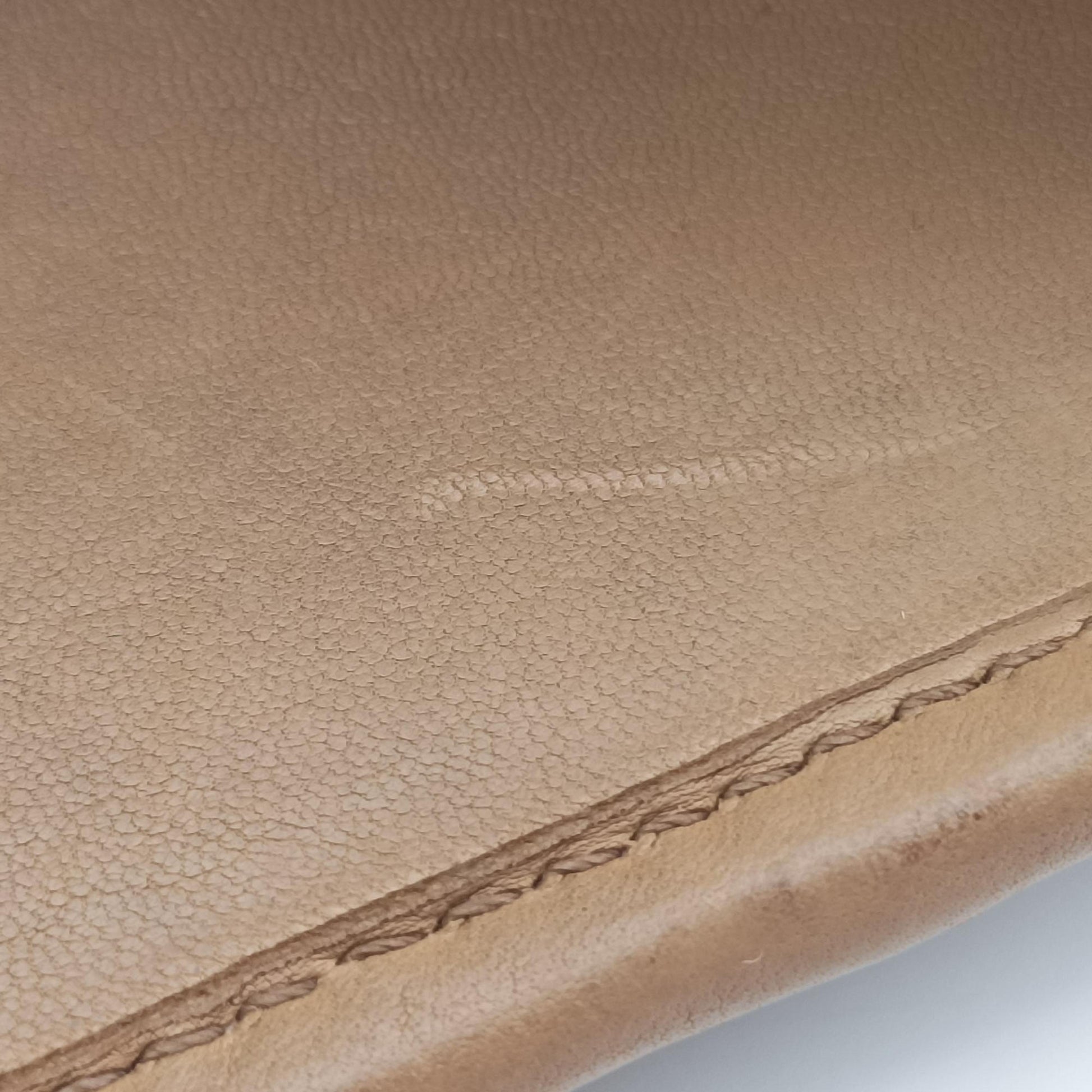 Pre-owned Miu Miu Intrecciato Brown leather  handbag | stylenewstar