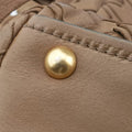 Pre-owned Miu Miu Intrecciato Brown leather  handbag | stylenewstar