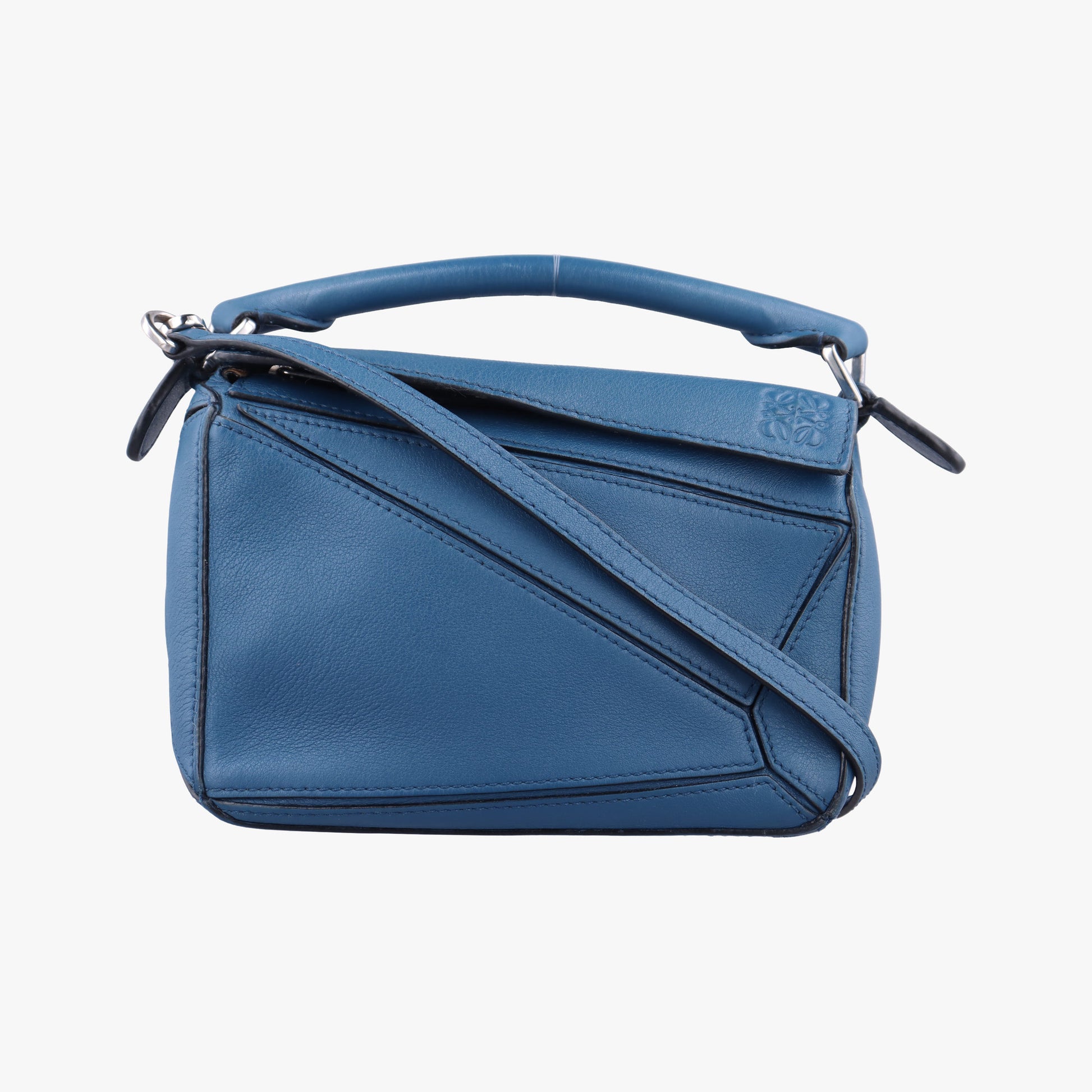 Puzzle mini Blue Leather Lot number unknownパズル ミニ ブルー レザー 製番不明