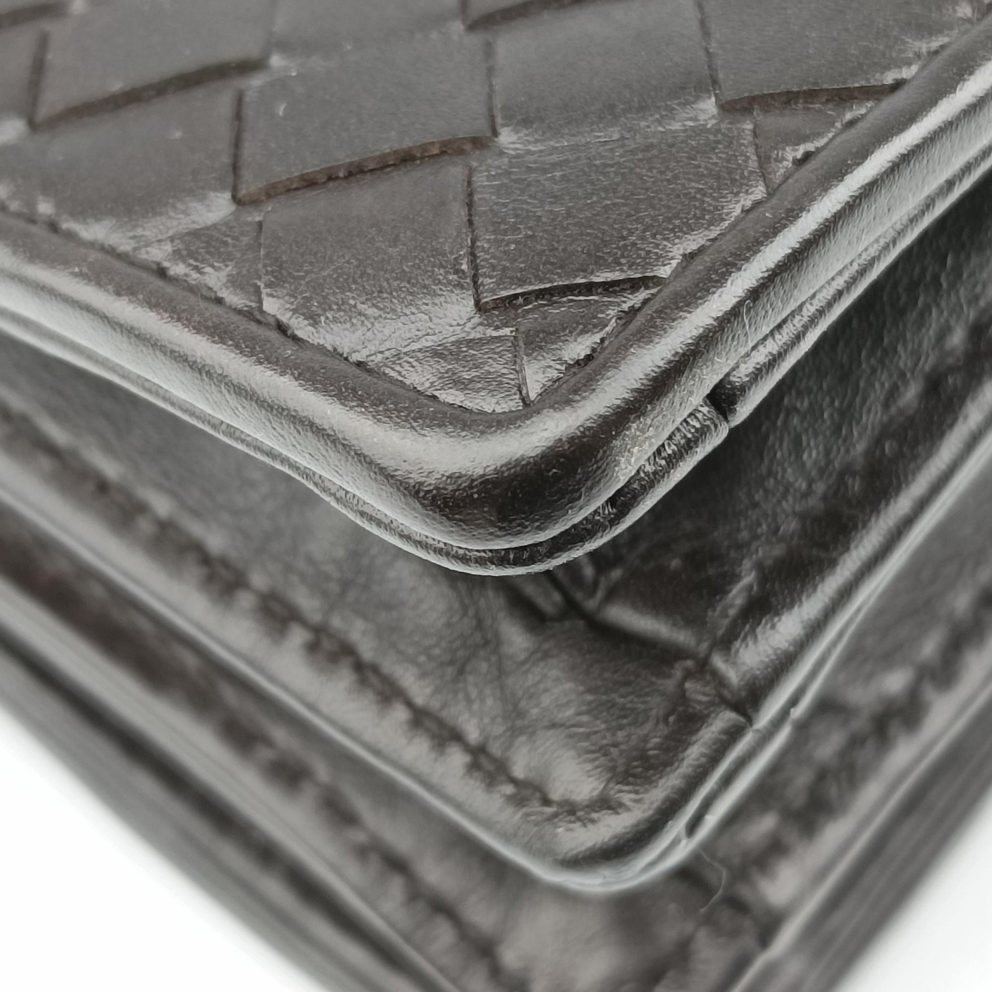 Intrecciato Brown lambskin 194669 V4651 2040 EPEV 2009 6969Bイントレチャート ブラウン ラムスキン 194669 V4651 2040 EPEV 2009 6969B