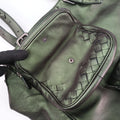 Iridescent Scarabee Iridescent Multi Pocket Tote  Iridescent Green Leather 248520 VP381 3320 EPEV 2010 5026 Aイントレチャート スカラベ マルチポケット イントレチャート トート メタリックグリーン レザー 248520 VP381 3320 EPEV 2010 5026 A