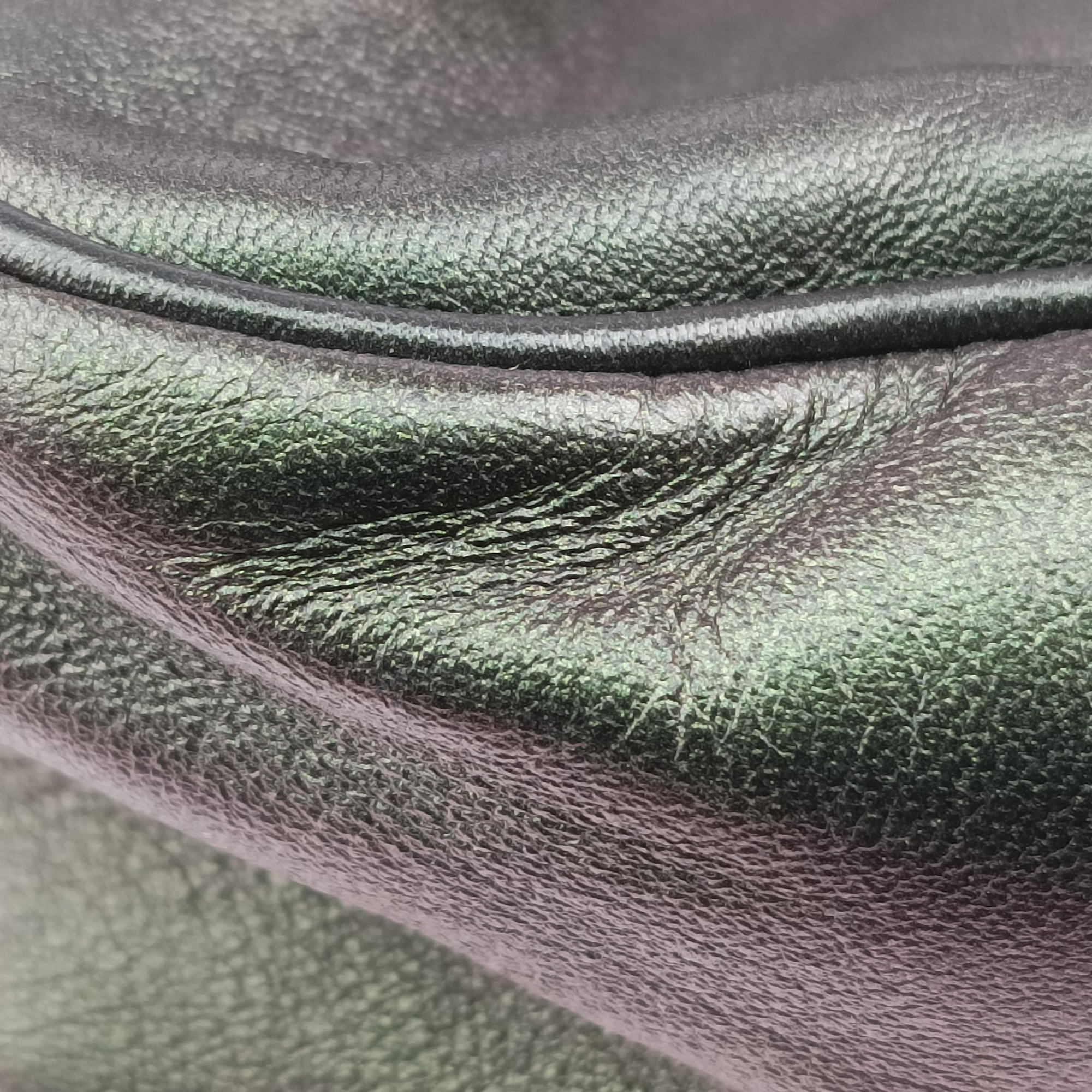 Iridescent Scarabee Iridescent Multi Pocket Tote  Iridescent Green Leather 248520 VP381 3320 EPEV 2010 5026 Aイントレチャート スカラベ マルチポケット イントレチャート トート メタリックグリーン レザー 248520 VP381 3320 EPEV 2010 5026 A
