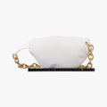 THE Chain Pouch White lambskin P01437586Fザ チェーンポーチ ホワイト ラムスキン P01437586F