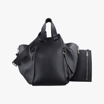 Secondhand Loewe hammock Black leather  shoulderbag | stylenewstar