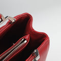 Pre-owned Miu Miu Madras Pink × Red Leather  shoulderbag | stylenewstar