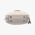 Pre-owned Fendi Travel Beige Canvas ×  Calf Leather 7VA552 shoulderbag | stylenewstar