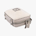 Pre-owned Fendi Travel Beige Canvas ×  Calf Leather 7VA552 shoulderbag | stylenewstar